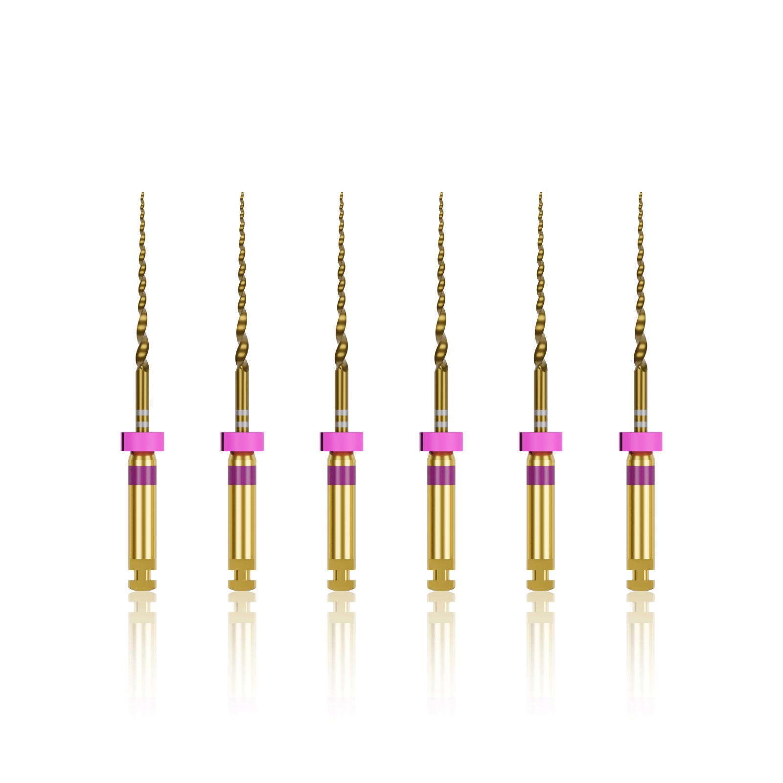Waldent Premium Taper Gold Rotary Files - 21mm S1
