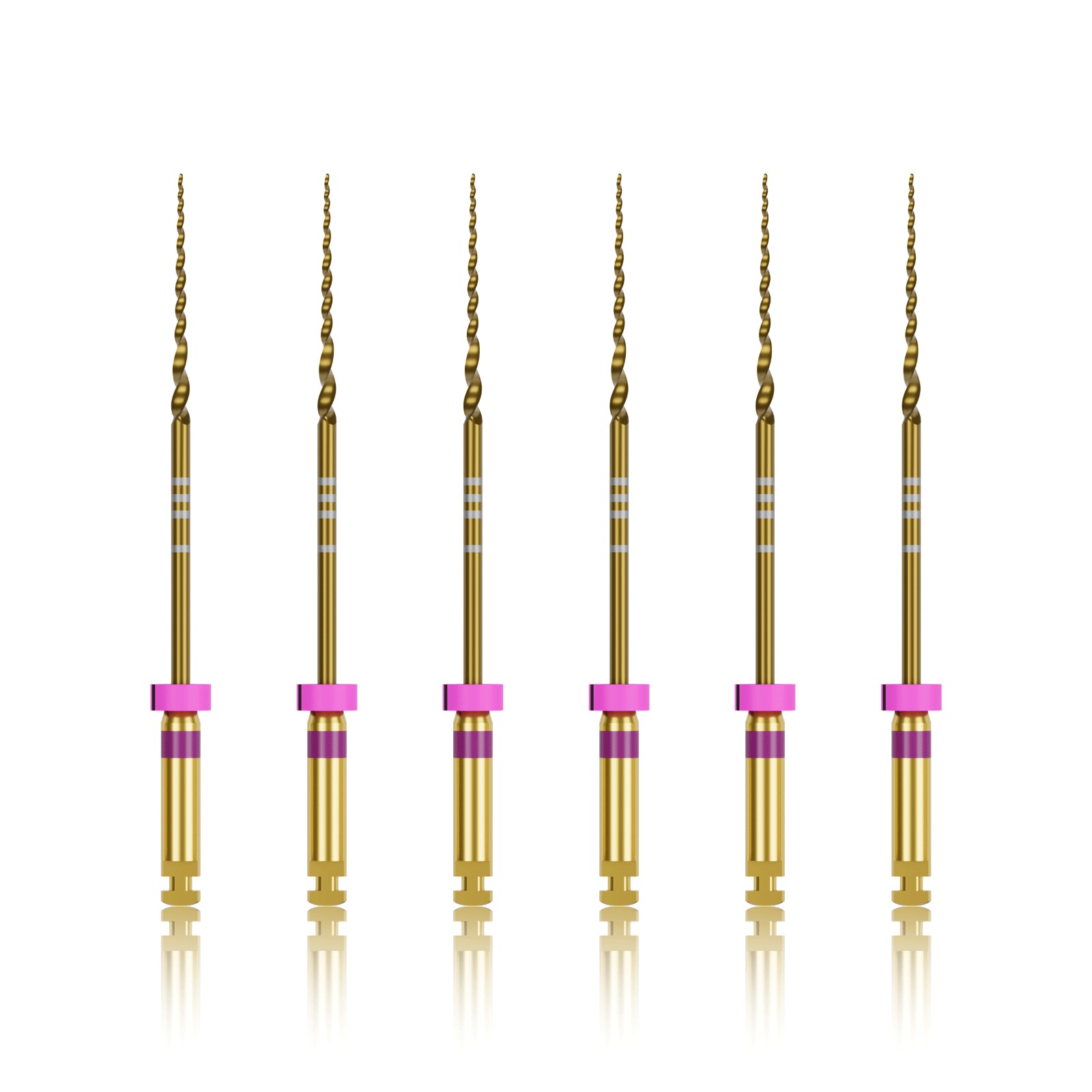Waldent Premium Taper Gold Rotary Files S1 31mm
