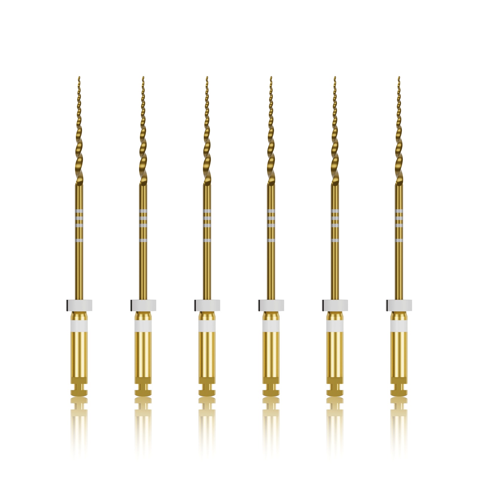 Waldent Premium Taper Gold Rotary Files S2 31mm
