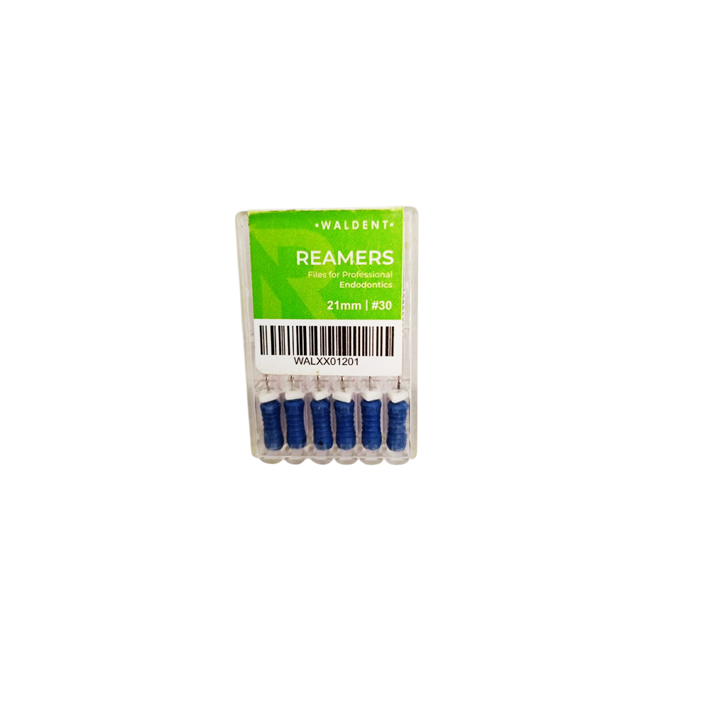 Waldent Reamers 21mm # 30 (Pack of 6)