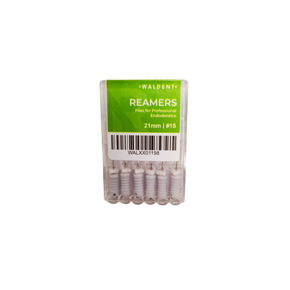 Waldent Reamers 21mm # 15 (Pack of 6)