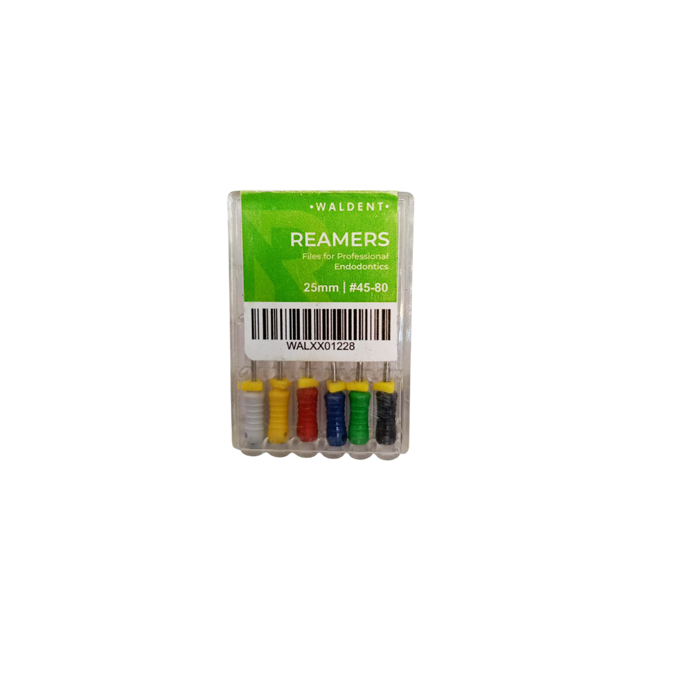 Waldent Reamers 25mm # 45-80 (Pack of 6)