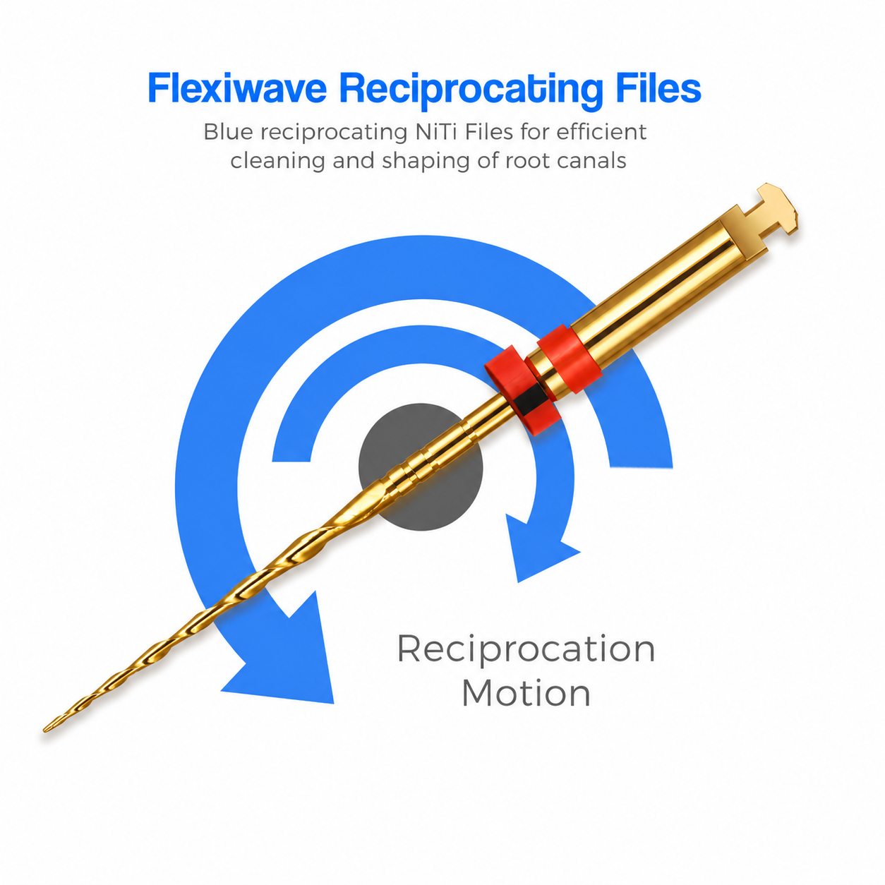 Waldent Flexiwave Reciprocating Files (25mm)