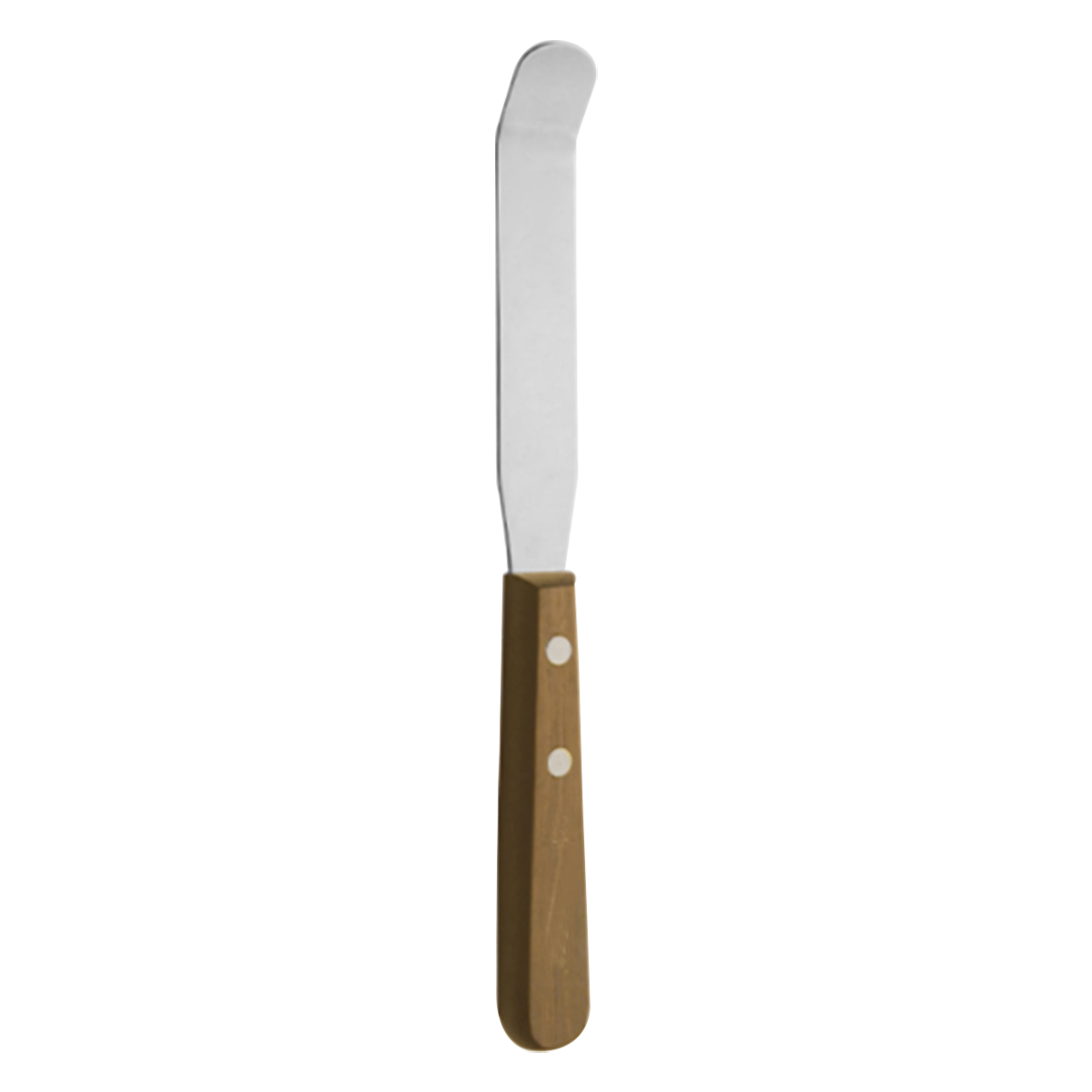 Waldent Rigid Spatula For Mixing Plaster & Alginate - 20cm Curved (6/108)
