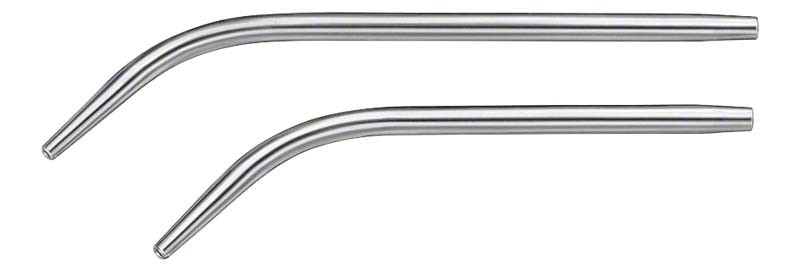 Waldent Suction Tube Curved 18cm