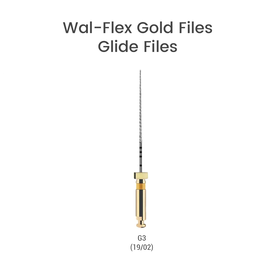 Waldent Wal-flex Glide Files 21mm- G3/W2 (19/02)