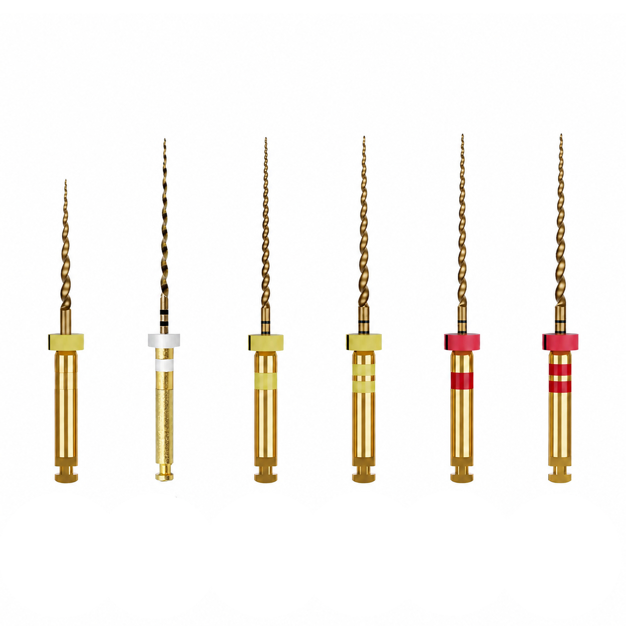 Waldent Wal-flex Plus Gold Rotary Files - Assorted