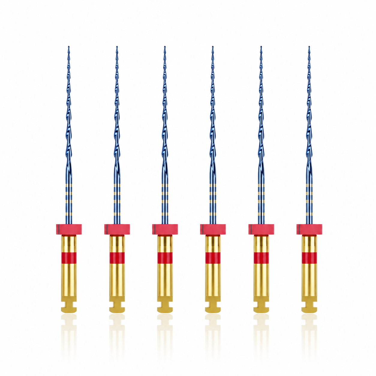Waldent Wal-flex S-Blue Rotary Files 25mm - 25/4%