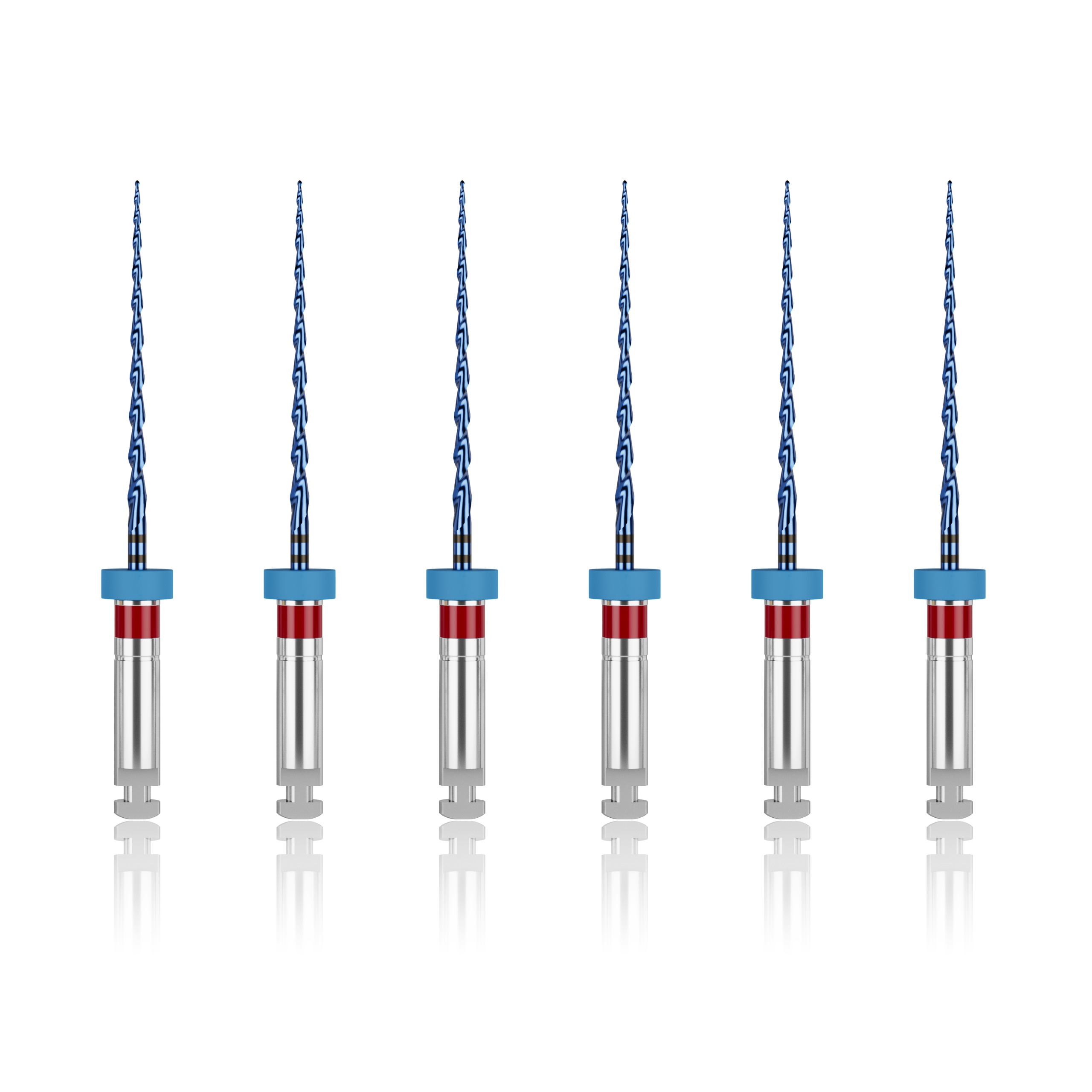 Waldent Wal-flex S -Blue Rotary Files 21mm - 25/4%