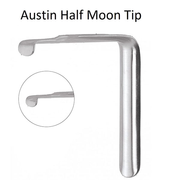 Waldent Wal-Retractors Tissue Retractor Austin Half Moon 80mm 8/104