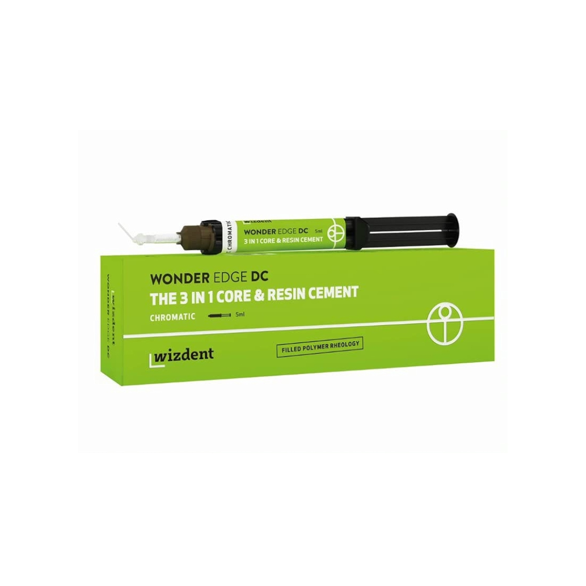 Wizdent Wonder Edge DC Core & Resin Cement Refill - Chromatic