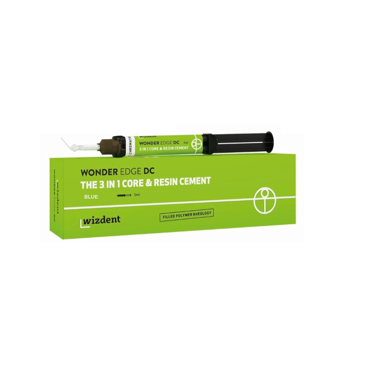 Wizdent Wonder Edge DC Core & Resin Cement Refill - Blue