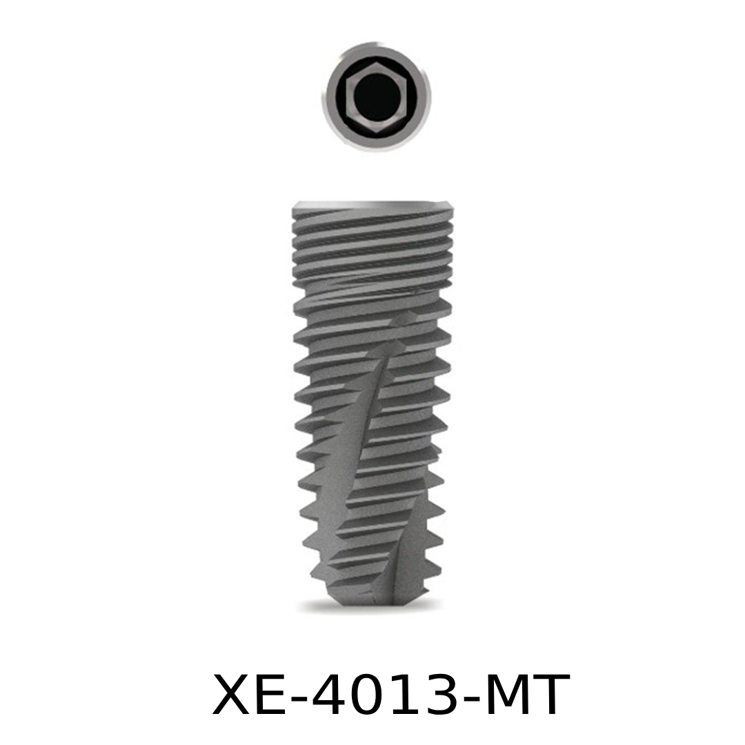 Xcem XE Submerged Dental Implant 4mm x 13mm (XE-4013-MT)