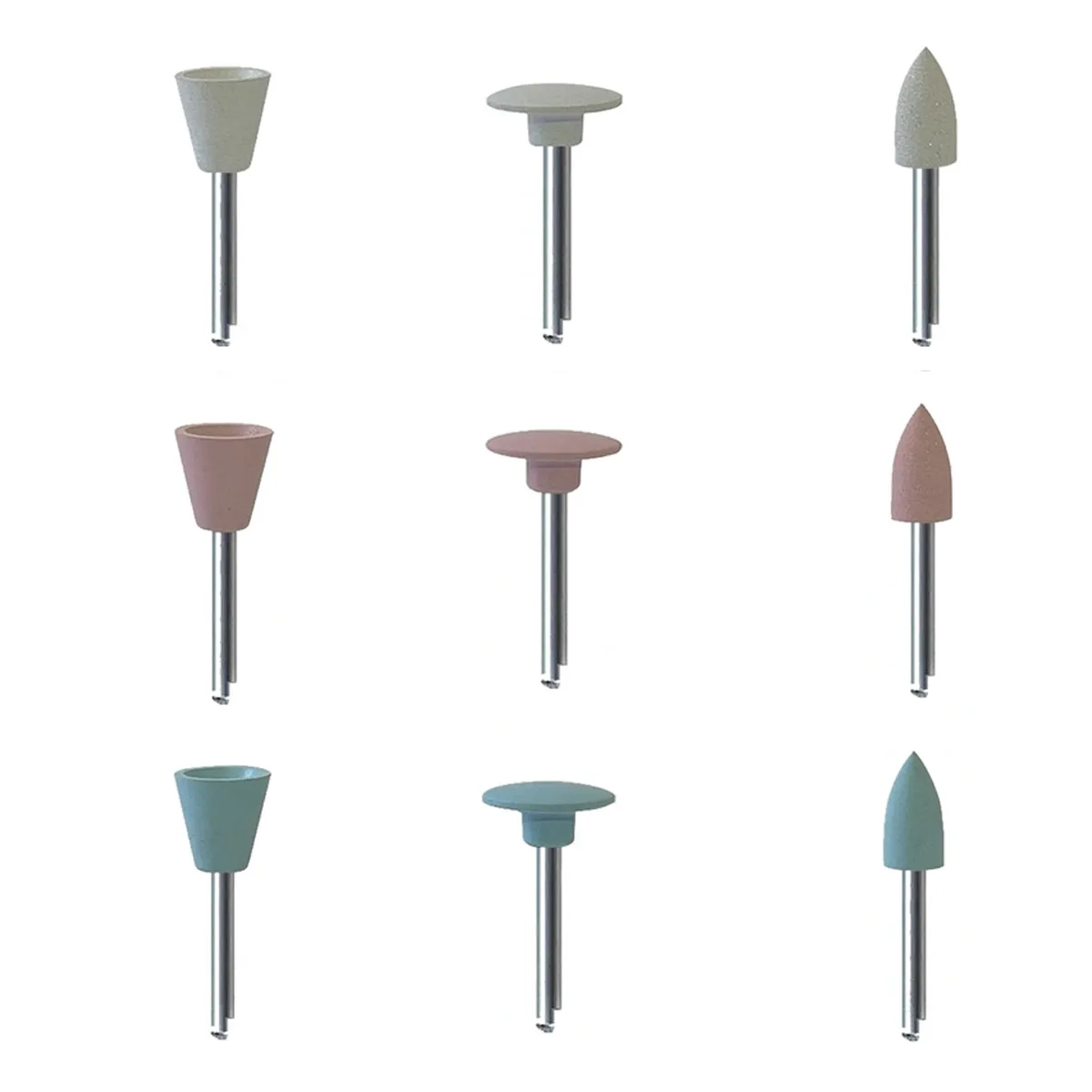 Youdent 3 Step Ceramic Polishing Assorted Kit RA (DR0901)