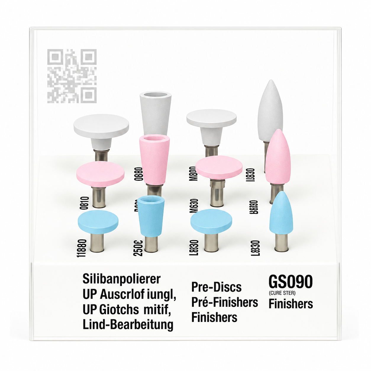 Youdent Composite Polishing Kit Assorted RA (GS090)