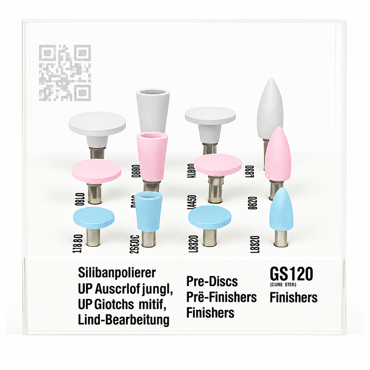 Youdent Composite Polishing Kit Assorted RA (GS120)