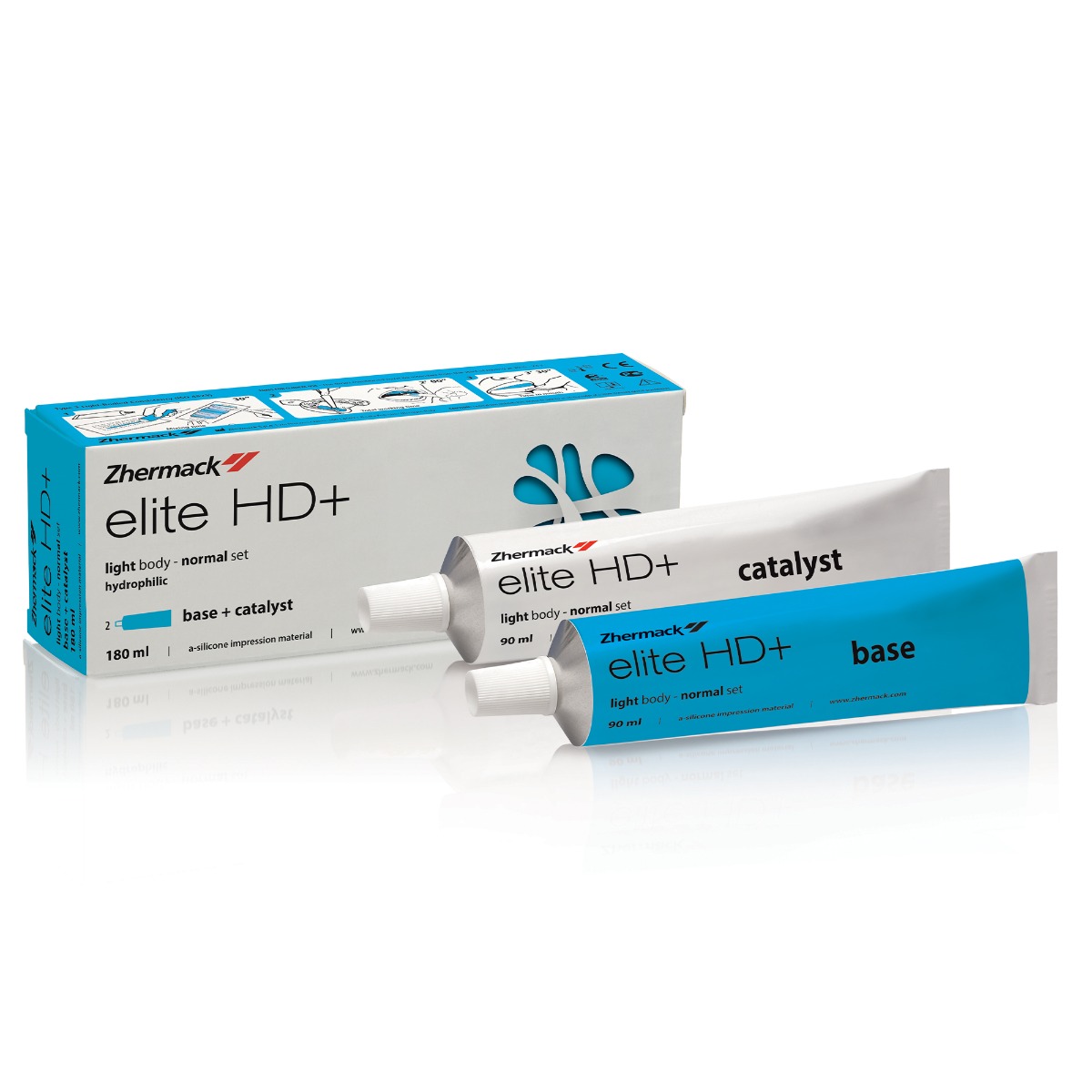 Zhermack Elite Hd+ Light Body Normal Set (Tubes) (C203035)