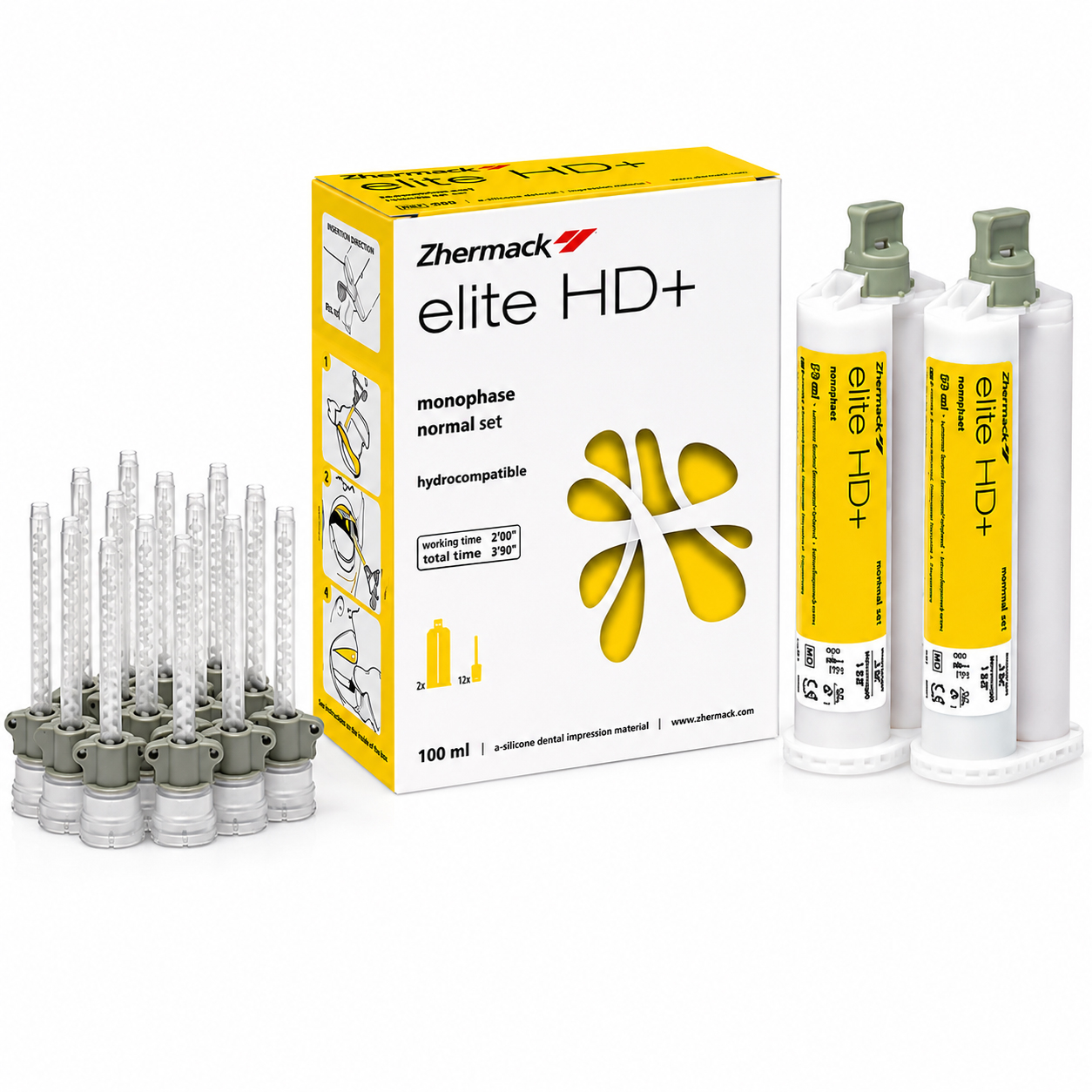 Zhermack Elite HD+ Monophase Hydrophilic Silicone Impression Material (C202020)